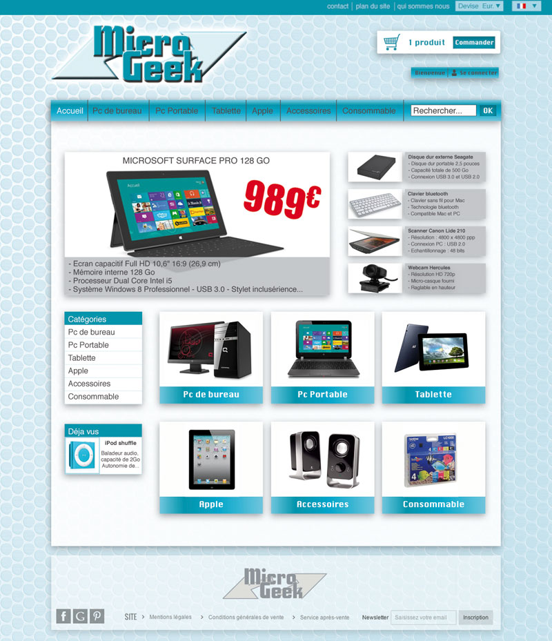 template prestashop microgeek