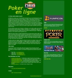 poker et internet