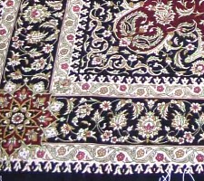 dtail tapis persan